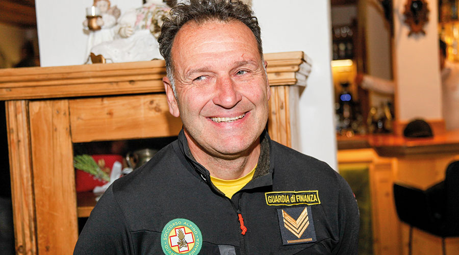 Finanzer Claudio Angeli, der seit 1989 die Pistenrettung in Sulden versieht