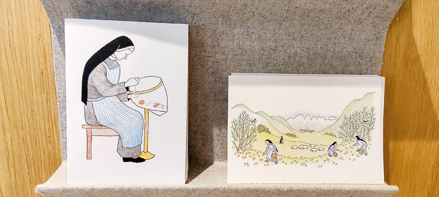 Motive aus dem Klosterleben von Sr. Pia Willi