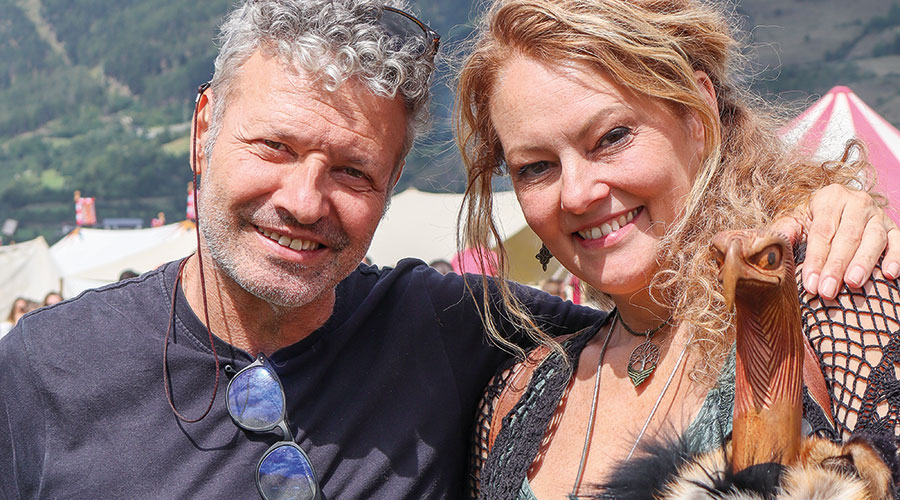 Filmproduzent Gottfried Deghenghi und Initiatorin des Films Manuela Reiter