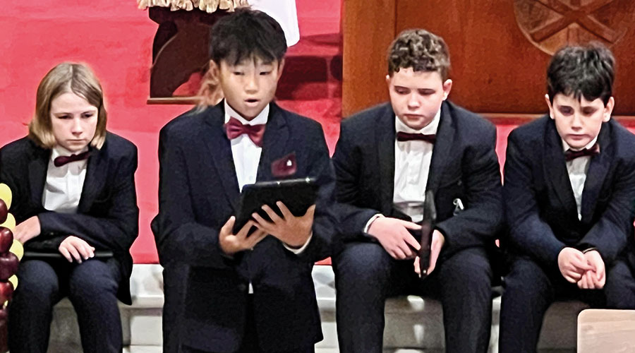 Erwin Li singt „Panis angelicus“ von Cèsar Franck (1822 – 1890)