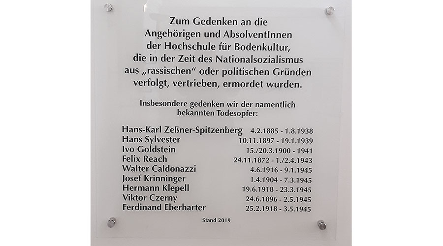 Foto Universitätsarchiv BOKU