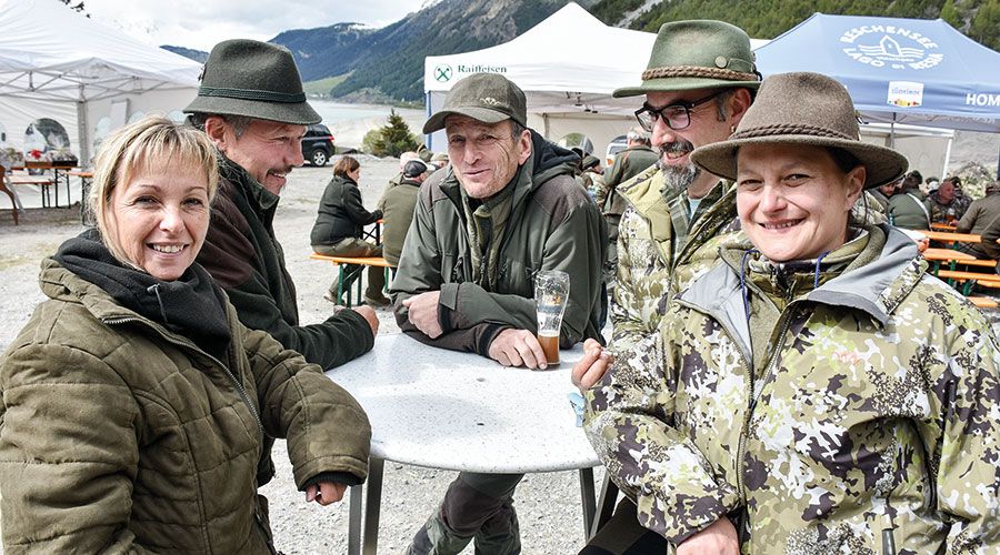 v.l.: Thöni Tamara, Thöni Edwin, Patscheider Siegfried, Noggler Florian, Telser Verena