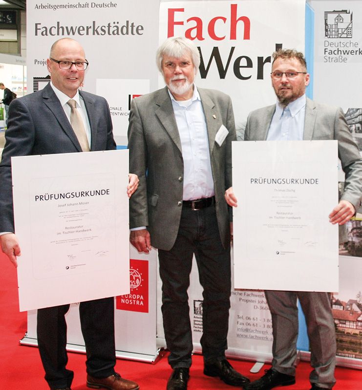 v. l.: Josef Moser, Dipl.-Ing. Gerwin Stein, Thomas Zischg