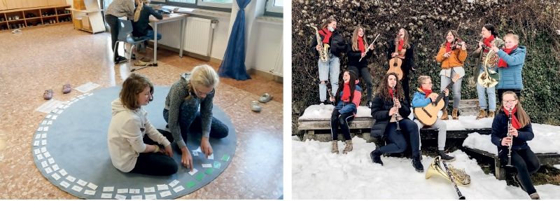 Im Schulsprengel Schanders gibt es an der Grundschule und an der Mittelschule Montessori Klassen. In der Mittelschule gibt es Klassen mit musikalischer Ausrichtung.  Nähere Informationen dazu gibt es in Videofilmen auf der Homepage.