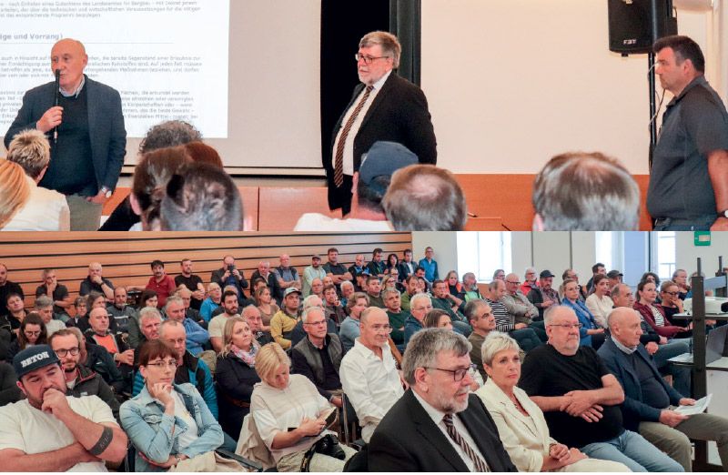 „Komplexe Probleme in seine Teile zerlegen.“ Gottfried Tappeiner; „Über die Position und Dicke des Marmors gibt es keine Diskussion. Diese sind durch Karten belegt.“ Volkmar Mair; „Es ist unsere Pflicht alles anzuschauen. Wir werden alles herlegen und wir opfern sicher nicht das Laaser Tal.“ Othmar Thaler