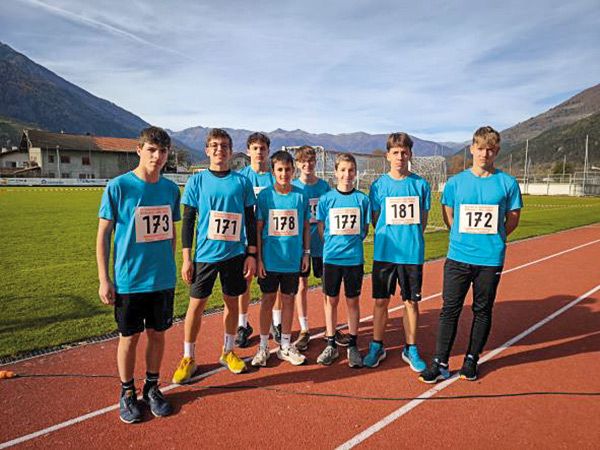 Teilnehmende Schüler des OSZ Schlanders