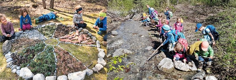 Waldkindergärten in Prad und in Morter