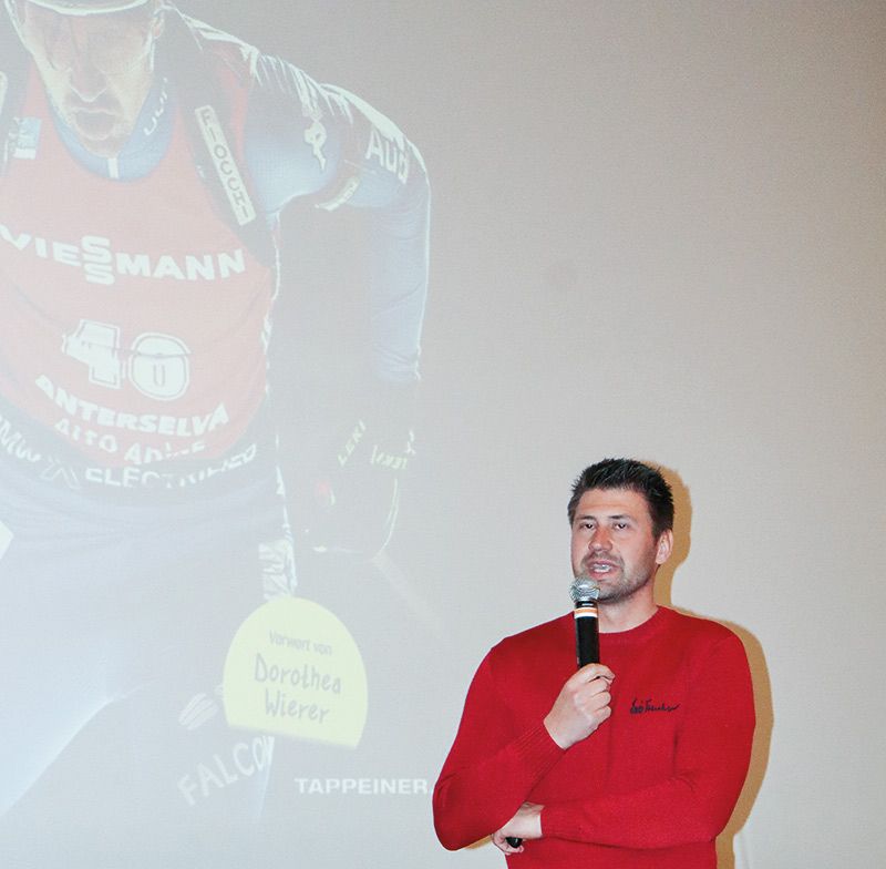 Biathlet Dominik Windisch gibt Einblicke in seine Sportlerkarriere