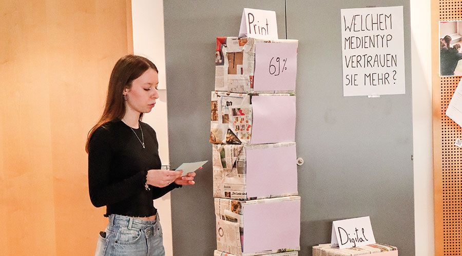 Sophia Kofler spricht über Print- und digitale Medien