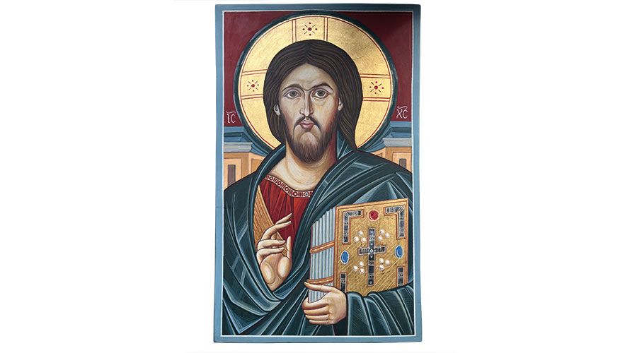 “Christus Pantokrator” ( Original im Katharinakloster auf Sinai)