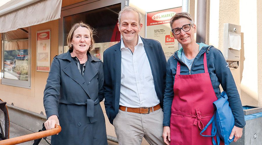 Paula Schuster, Dietmar Spechtenhauser und Sonja Wallnöfer - ein  HDS-Trio, das viel bewegt