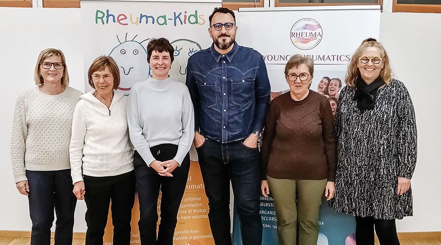 v. l.: Karin Kaserer, Margit Hillebrand, Karin Oberdörfer, Dr. Marco Masia, Marianne Pircher, Birgit Kaschta