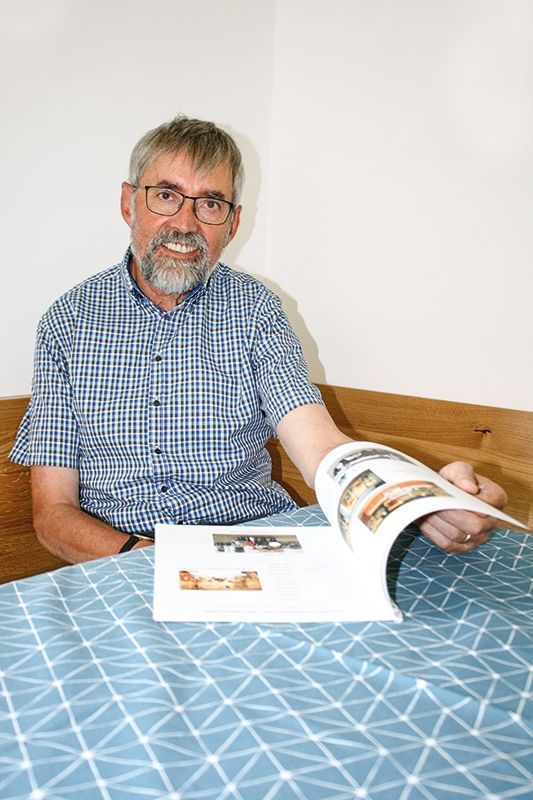I hon oft aus dr Noat a Tugend gmocht unt olle Chancen gnutzt, dia sich miar boutn hobm Hartmann Köfler,  geboren 1951, Prad am Stilfserjoch