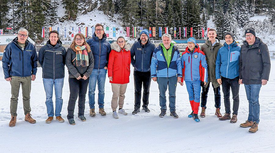 Roman Schwienbacher (Tourismusverein Latsch-Martelltal), Christian Maas (Schöneben AG), Katharina Fritz (Tourismusverein Obervinschgau), Thomas Strobl (Ferienregion Reschensee), Miriam Pichler (Ortlergebiet), Bernhard Aeschbacher (Tourismusverein Engadin Scoul Samaun Val Müstair), Georg Altstätter (Biathlon Martell), Alexander Mair (Bürgergenossenschaft Martell 3B), Manuel Platzgummer (Vinschgau Marketing), Franz Prieth (Referent für Tourismus Bezirk Vinschgau), David Stocker (Tourismusverein Latsch-Martelltal).