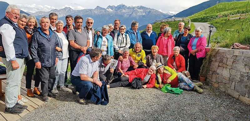 Der Jahrgang 1952 der Gemeinde Mals feiert den 70sten Geburtstag.