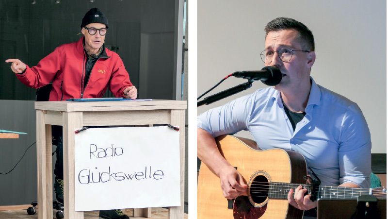 Horst Saller am 10. Oktober in der Fußgängerzone Schlanders bei seiner Radiosendung als DJ-Lars; Am 20. Oktober präsentierte Horst Saller bei einer Matinee im voll besetzten Graf-Hendl-Saal im Bildungshaus Schloss Goldrain sein Programm zusammen mit dem Mediziner, Hobbymusiker und Sänger Andreas Pircher.