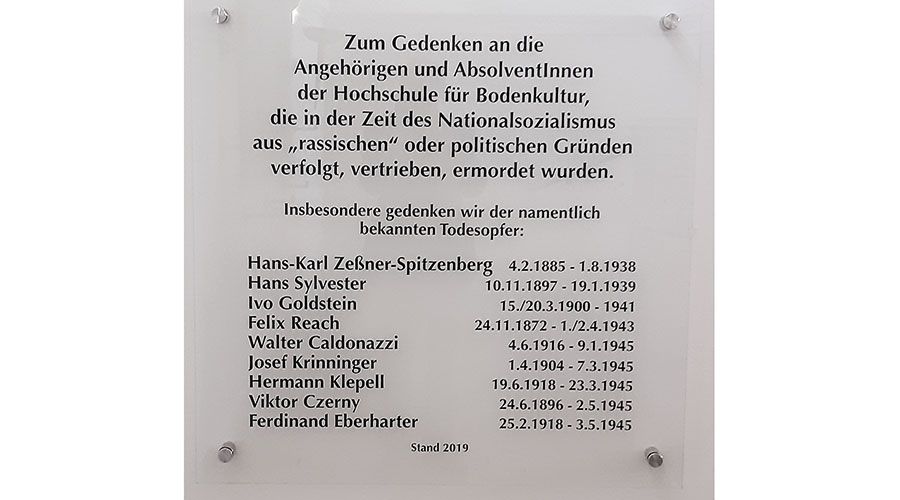 Foto Universitätsarchiv BOKU